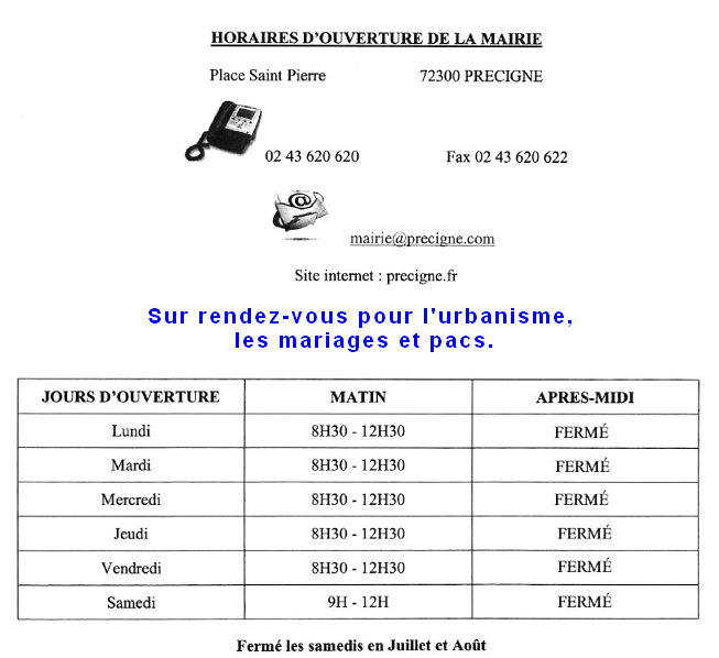 horaire-mairie