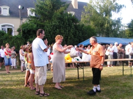 remise des lots de la loterie