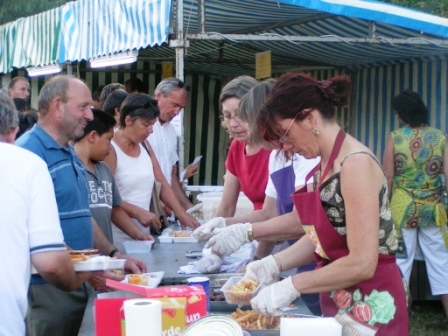 distribution du dîner