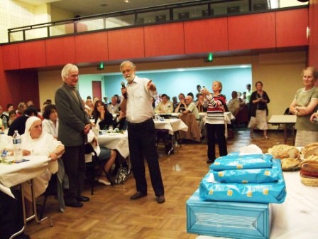 la remise des cadeaux...