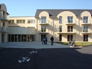 entrée de la résidence