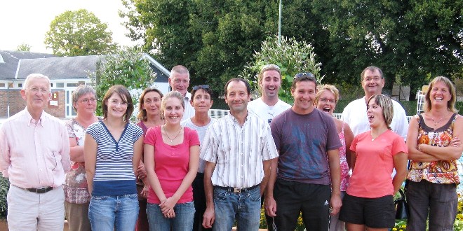 les responsables de la piscine