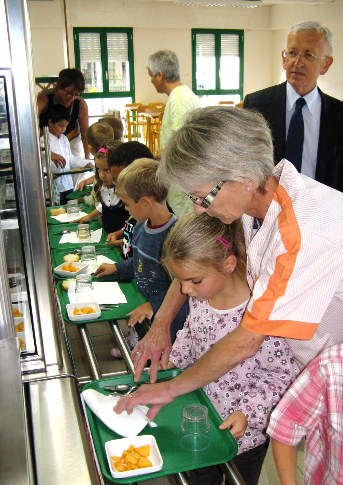 le nuveau restaurant scolaire