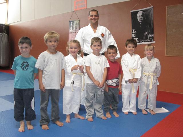 les jeunes judokas
