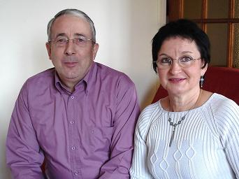 Joël Langlais et son épouse